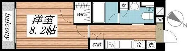 エバーグリーンの間取り画像