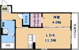 ブルーマンタの間取り画像