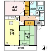 クレセント中島の間取り画像