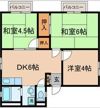 江坂ハイツの間取り画像