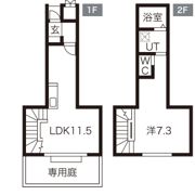 QRESTIA塩釜の間取り画像