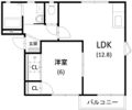 フレグランスラミAの間取り画像