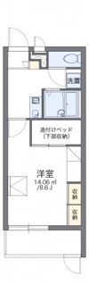 レオパレスわかばの間取り画像