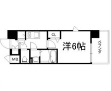 レジュールアッシュ都島ブリーゼの間取り画像