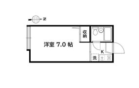 サンフラット細田の間取り画像