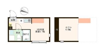 ザマリスコート金町の間取り画像