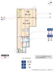 エテルノヴァローレ川越の間取り画像