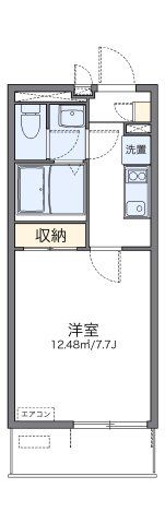 レオネクストOtoriiの間取り画像