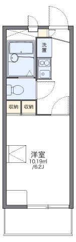 レオパレスクレールメゾンⅡの間取り画像