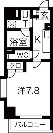 シティライフ今池北の間取り画像