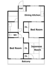 グリーンメゾン南庄町 西棟の間取り画像