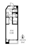 ミラコスタ高円寺(ミラコスタコウエンジ)の間取り画像