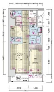 プレリス西横浜アルヴィアの間取り画像