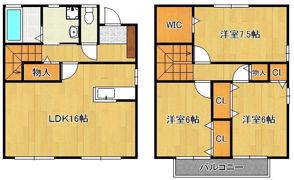 ケイズスクエアAの間取り画像