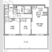 ジュノール千歳真々地の間取り画像