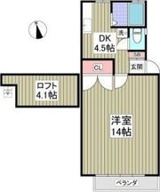 ユニオンⅡBの間取り画像