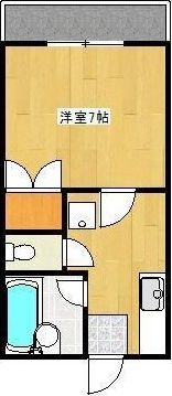 クロノス23下南部の間取り画像