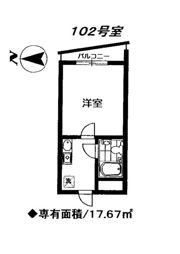 フレンド荻窪の間取り画像