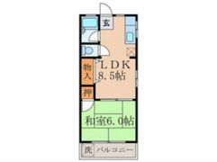 寺田ガーデンハイツ1番館の間取り画像
