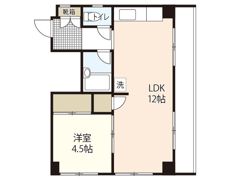土屋ビル（皆実町）の間取り画像