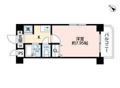 ダイナコート水前寺公園北の間取り画像