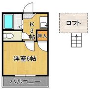 ドエル・ミツバ緑ヶ丘A棟の間取り画像