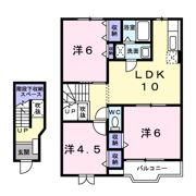 フォーレストⅠの間取り画像