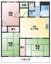塚本ビルの間取り画像