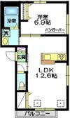 駒沢5丁目マンションの間取り画像
