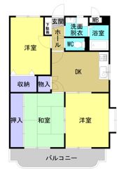 アプランドルIIIの間取り画像