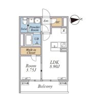 R-Residence南千束の間取り画像