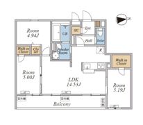R-Residence南千束の間取り画像