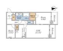 R-Residence南千束の間取り画像