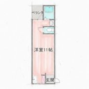 清水ハイツの間取り画像