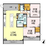 アリストベルトーヤの間取り画像