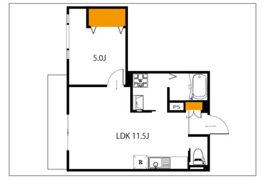 la.casa haraojimaの間取り画像