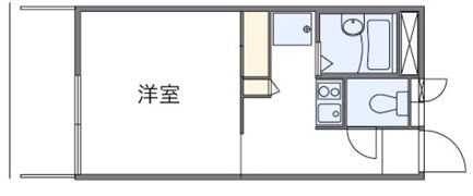 レオパレスARK弐番館の間取り画像