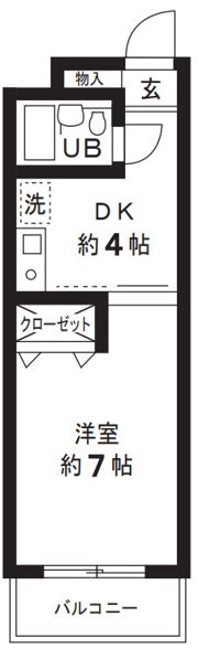 ファーストハイツ西央の間取り画像