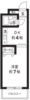 ファーストハイツ西央の間取り画像