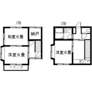 石川ハイツAテラス101（光）の間取り画像