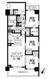 シャンピアグランデ深沢の間取り画像