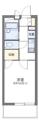 レオパレスサニーコートの間取り画像