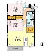 リュクレールAの間取り画像