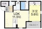 ルシアコート柳川の間取り画像
