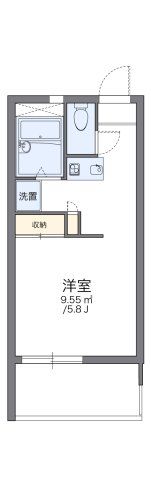 レオパレスK・N・Aの間取り画像