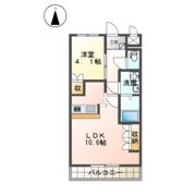 ルミナス・ヨシダAの間取り画像