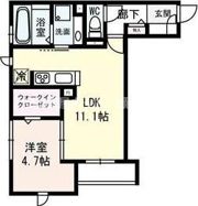 エスポワール飛鳥の間取り画像