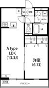 リブリ・Ajisaiの間取り画像