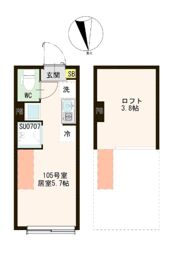 リネア平和台の間取り画像