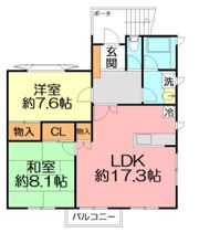ヒルサイドコートの間取り画像
